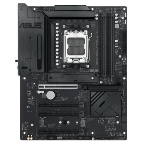 Asus X870 MAX GAMING WIFI7, AMD X870, AM5, ATX, 4 DDR5, HDMI, 2 USB4, Wi-Fi 7, 2.5G LAN, 3x M.2 Asus X870 MAX GAMING WIFI7, AMD X870, AM5, ATX, 4 DDR5, HDMI, 2 USB4, Wi-Fi 7, 2.5G LAN, 3x M.2